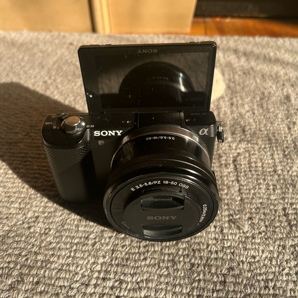Sony a5000 mirrorless camera